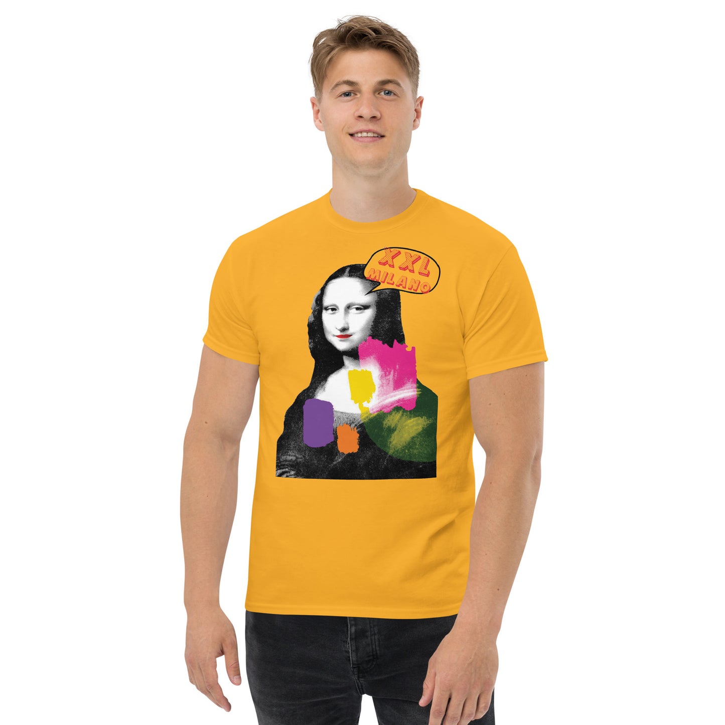 Klassiek heren-T-shirt