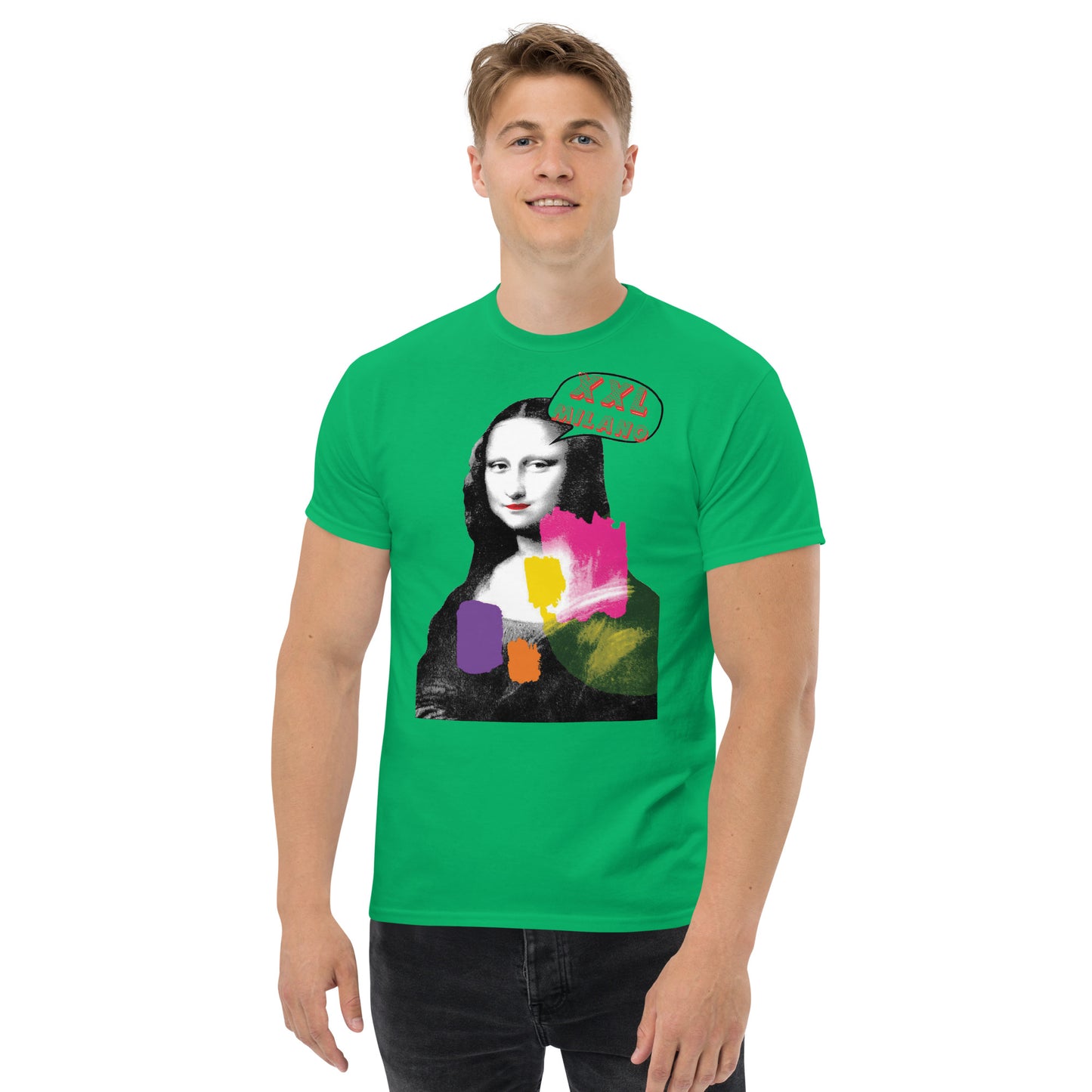 Klassiek heren-T-shirt