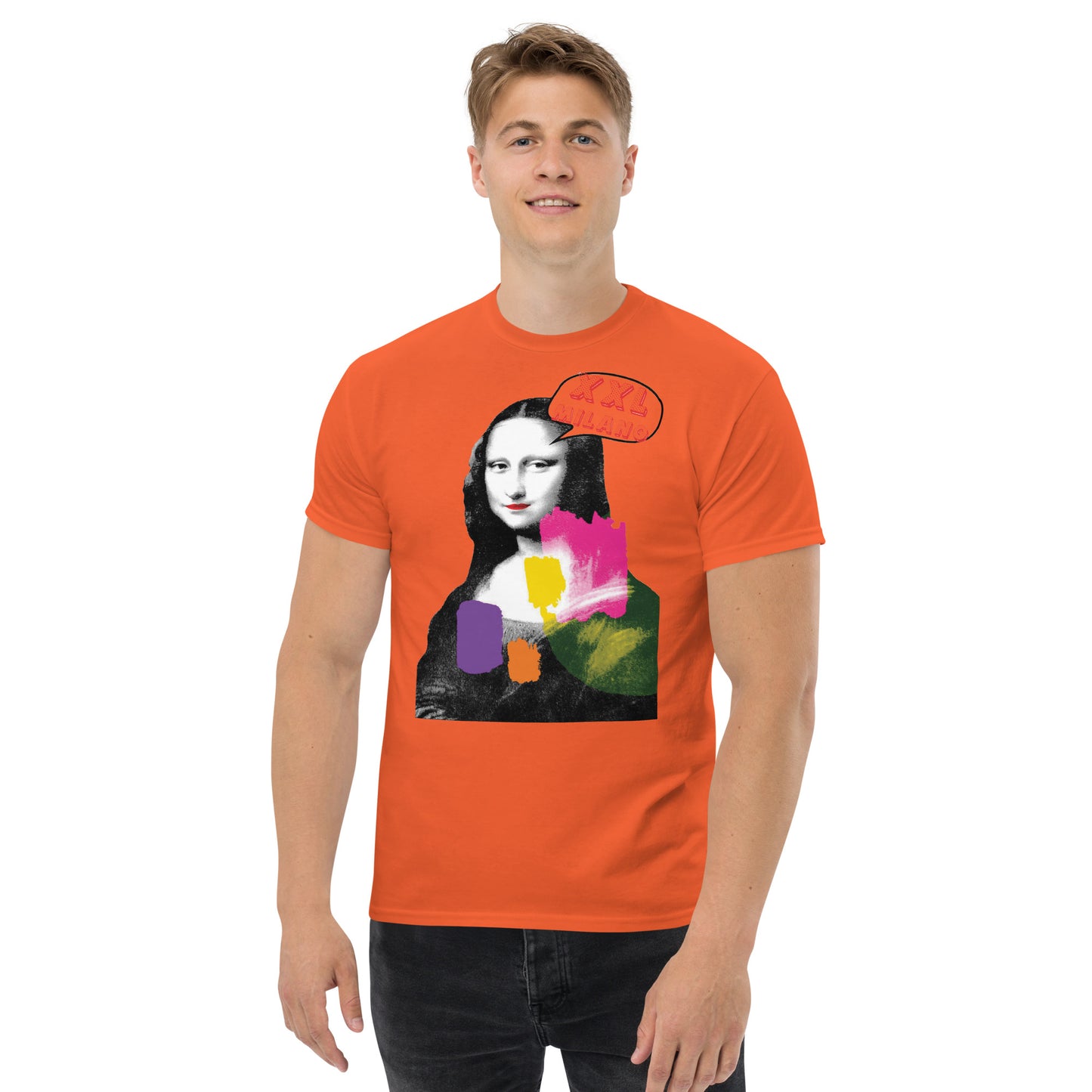 Klassiek heren-T-shirt