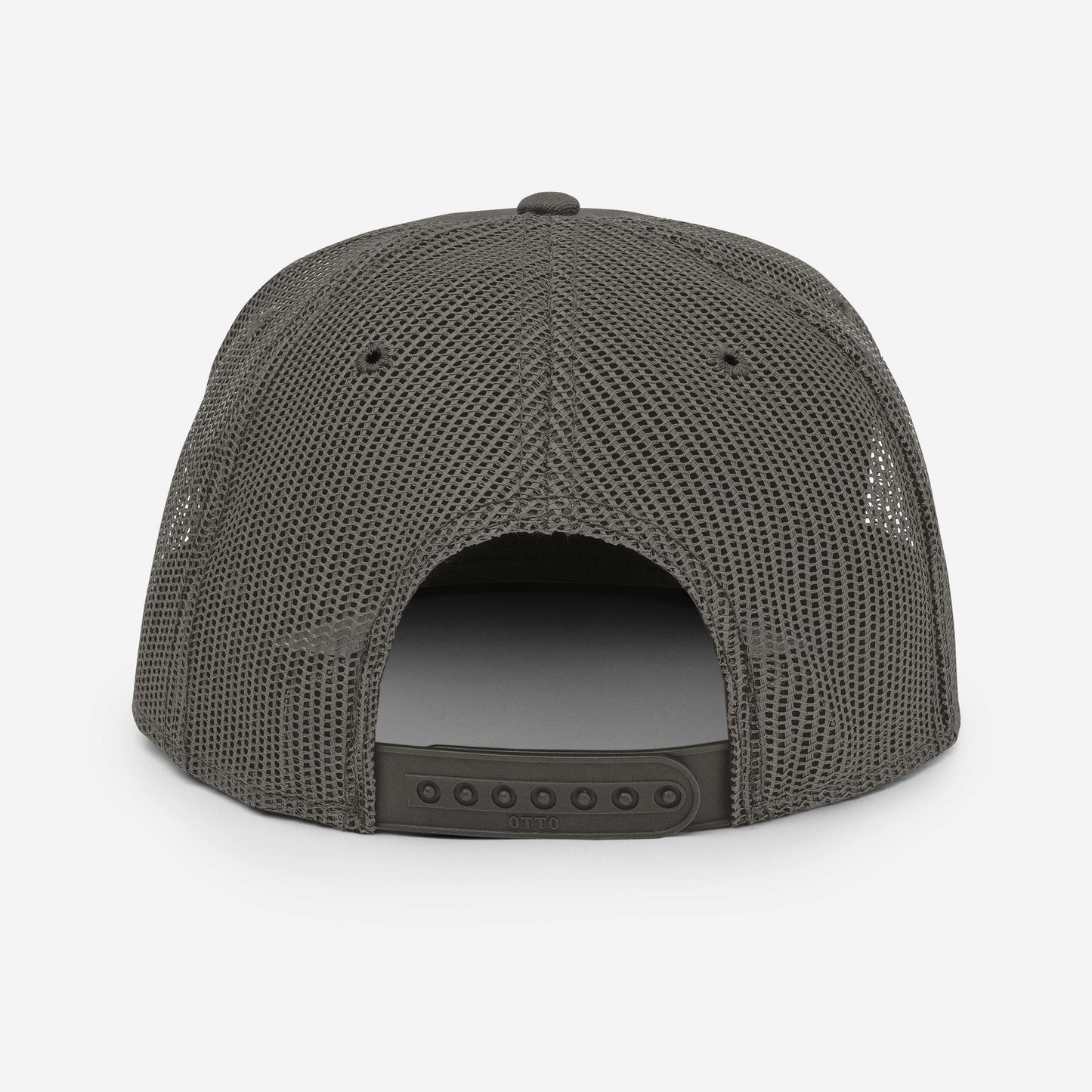 Mesh snapback cap