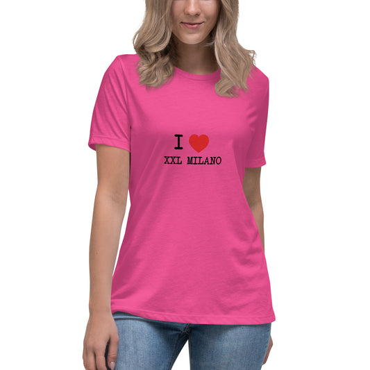 T-Shirt mit entspannter Passform Donna