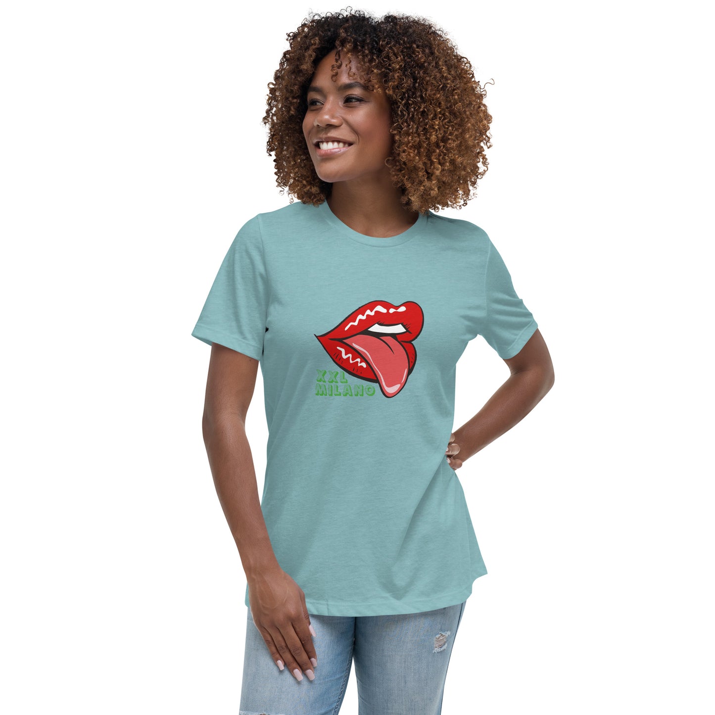 T-shirt coupe décontractée donna