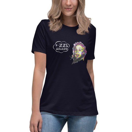 T-shirt relaxte pasvorm donna