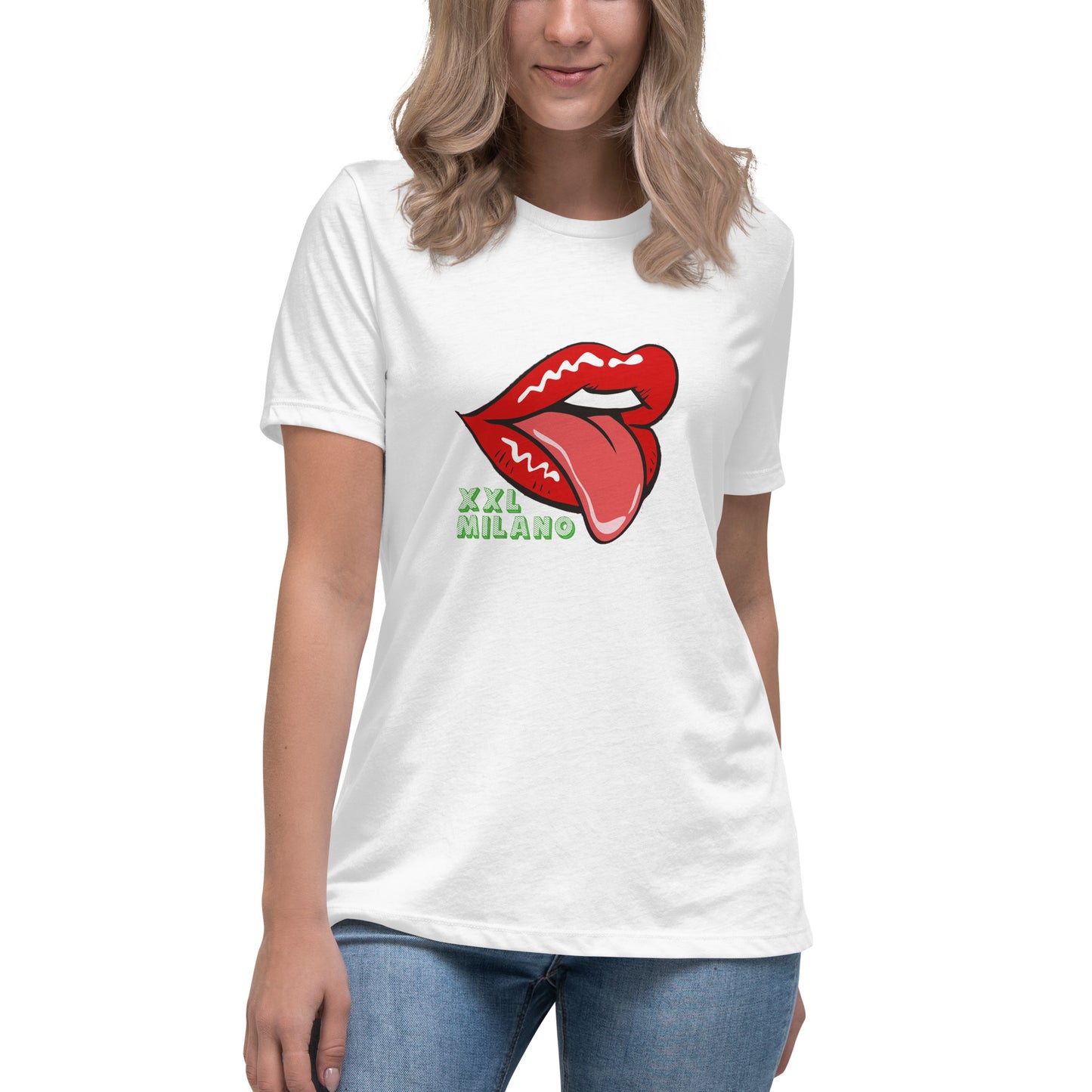 T-shirt coupe décontractée donna